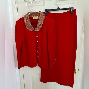 St. John Evening 2 Piece Outfit